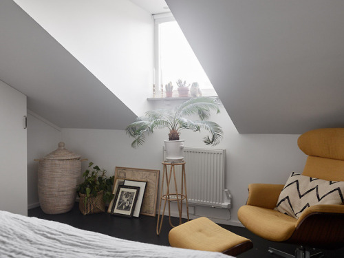 thenordroom: Scandinavian home with cozy attic | styling by Copparstad &amp; photos by Boukari T