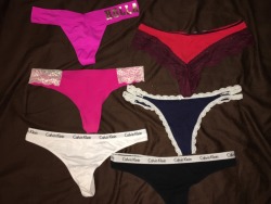 theforbiddentwo:  Panties for sale! Normal 24 hour wearing. Requests are accepted. Message for details. Take home a part of me.