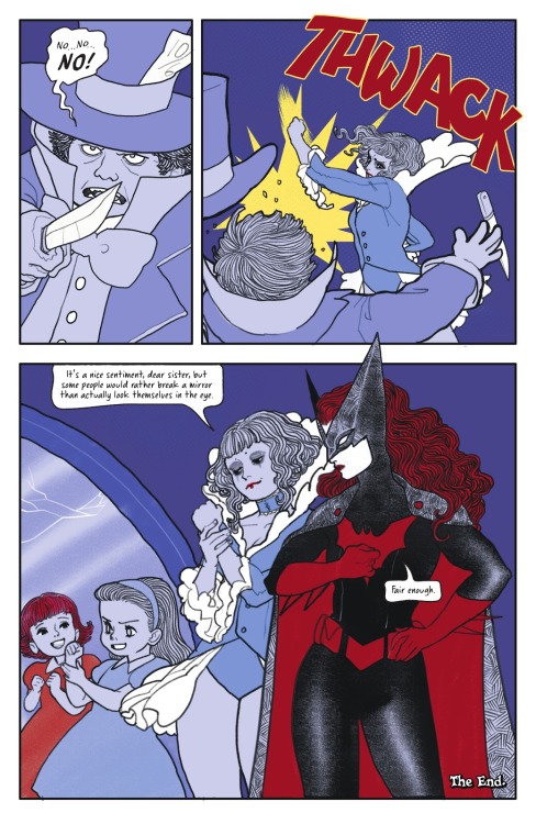 DC Pride issue 1Batwoman and Alice vs Mad Hatter