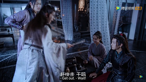 winepresswrath:Things I love about this scene, in no particular order:Nie Huaisang just casually roc