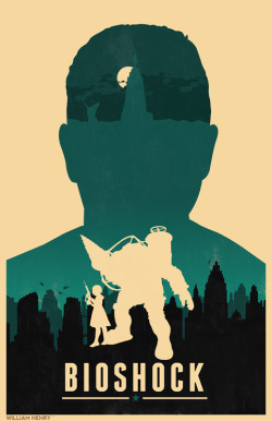 insanelygaming:  Bioshock Posters Created