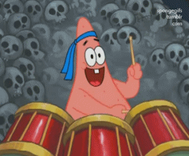 Procurando gifs do Bob Esponja no Google.