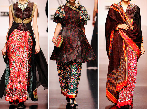 thebrowngirlguide:Amazon India Fashion Week A/W 2016 - “Virtues” by Ashish, Vikrant + Vishal