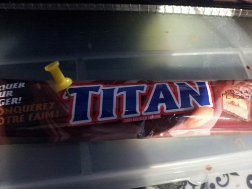 theswordfromthesky:  willgrahamcrackercrumbs:  a tack on titan  I don’t even watch this show and I fell out of my chair 