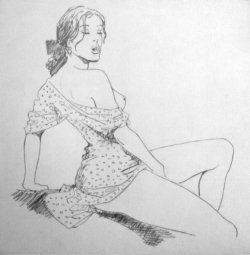 Tribute to Milo Manara by stevie-wydder 