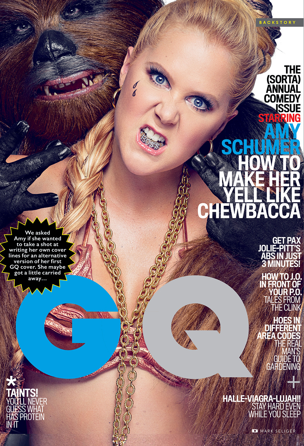 gq:  Here’s What Happened When We Asked Amy Schumer to Redesign Her GQ Magazine