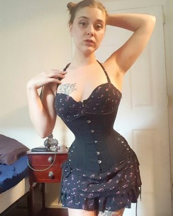 laceduptight:  orchardcorset:  laceduptight: So many cute old photos.  At the time, I would die to be  KAWAII!   This corset always looks so lovely on you!We love watching your style evolve and grow @laceduptight no matter what you’re wearing, it’s
