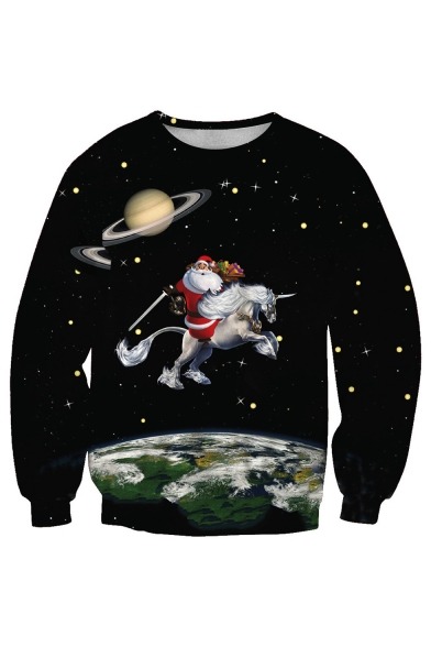 tenfirenuner44: New Stylish Digital Pullover Sweatshirts  Santa Claus  //  Christmas