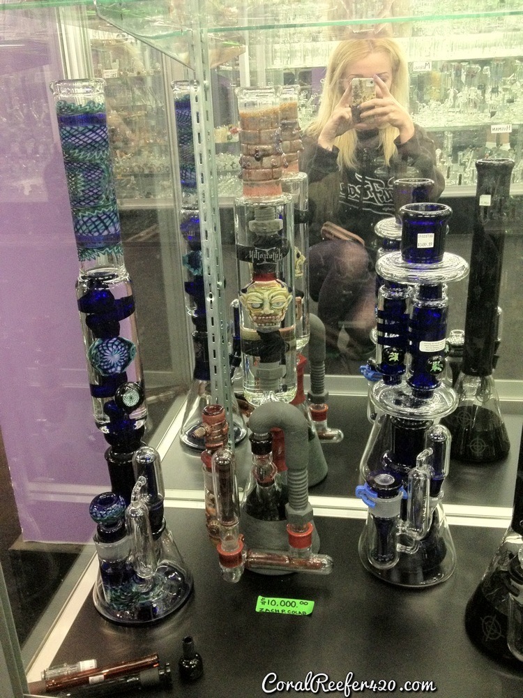 coralreefer420:  $10,000 bong in Puff Puff Pass in San Francisco, California. 