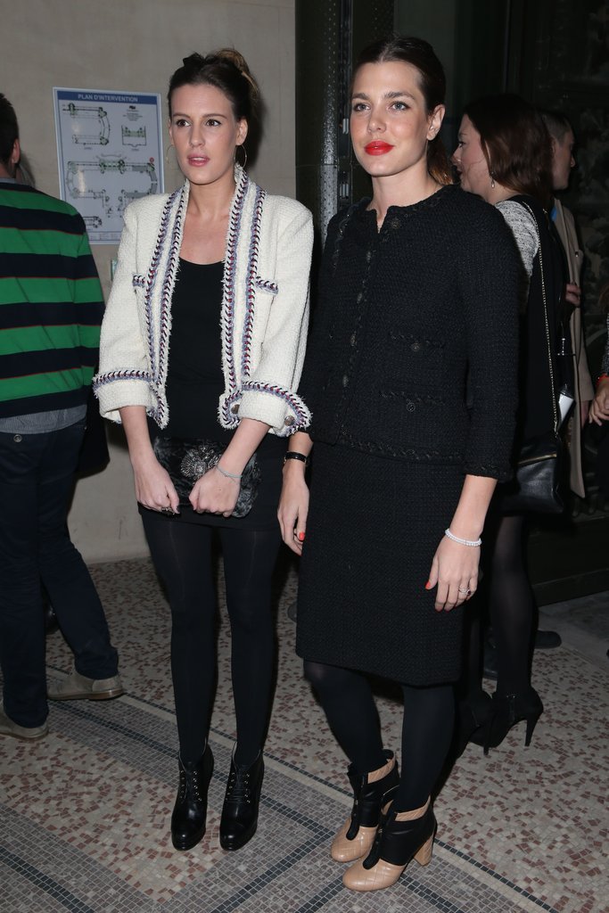 Charlotte Casiraghi attended the 'Chanel The Little Black Jacket'  exhibition launch