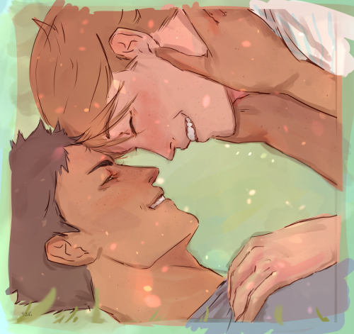 hoodoodle:  feels like falling in love Happy Iwaoi Day!! 