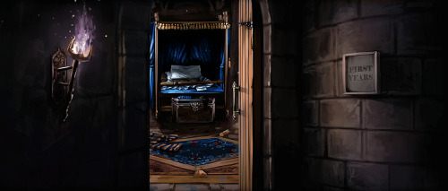 eyeslikeocean:  [Things] from the books I really wanted to see in movies: Hogwarts - Common Rooms  