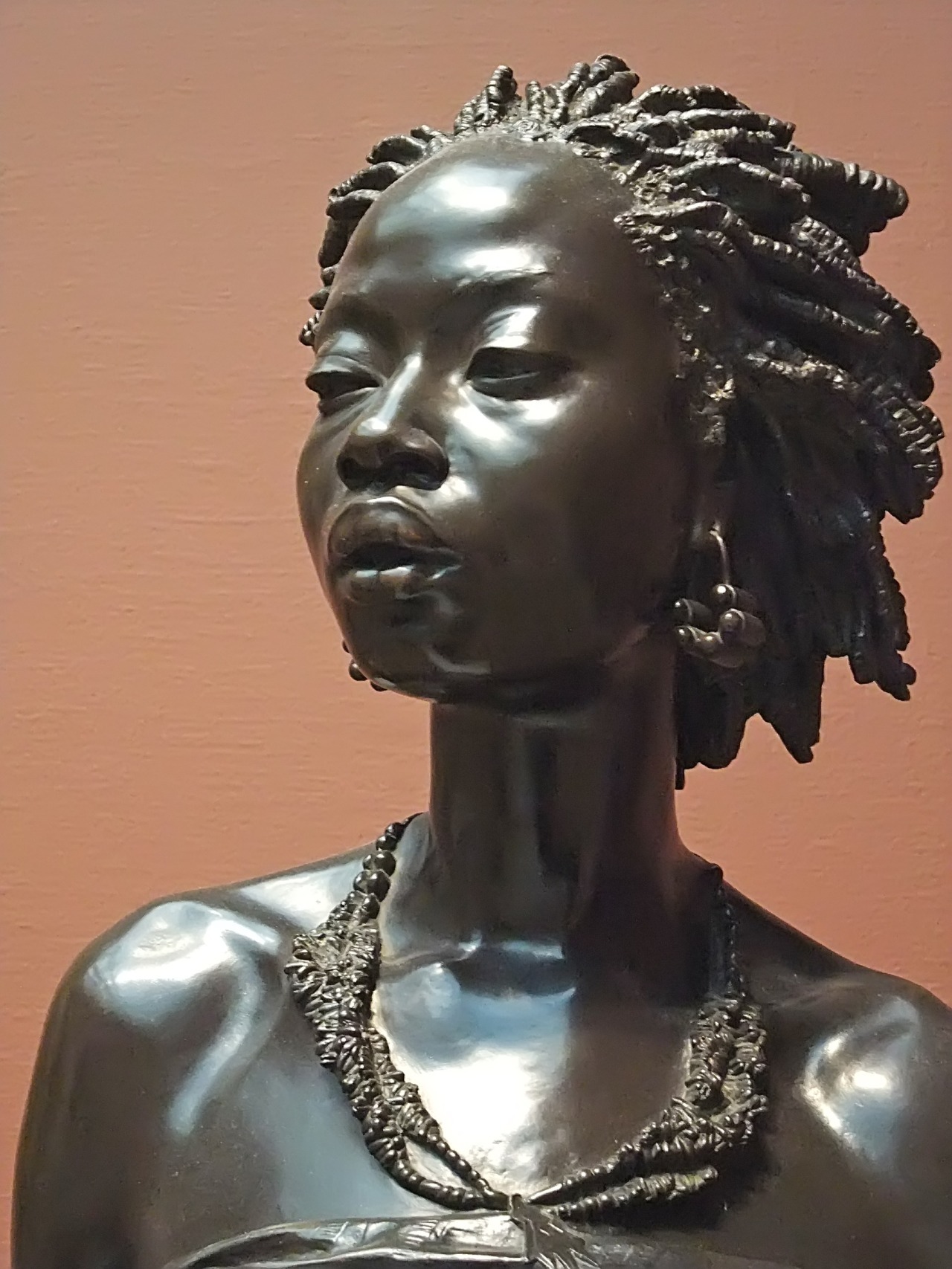 medievalpoc:  2014 Best of Medievalpoc: Portrait Busts Head of a Frowning Black Man;