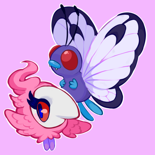 leechid: Some anons requested Spritzee and Butterfree 