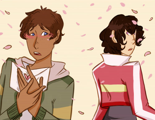 klance but its a shojo animeklance but its a romcom