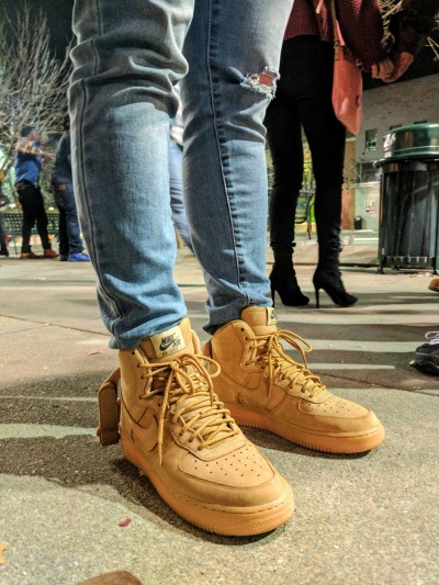 air force 1 wheat outfit