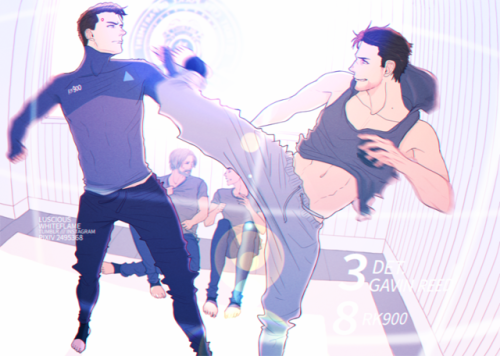 lusciouswhiteflame: G: C'mon, tin-can!! Is this the best you can do???!!9: … C: Hank, I made 