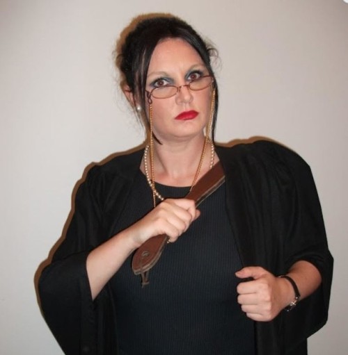 as the judge presiding over your case; i’m glad you accepted the alternate to jail time; strip