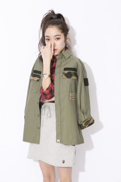 chiaradr:  BAPE 2014 SS LADIES’ LOOKBOOK 