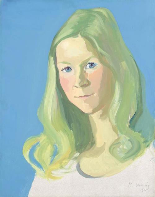 Maria Lassnig (Austrian, 1919 – 2014) Porträt eines jungen Mädchens [A young girl&am