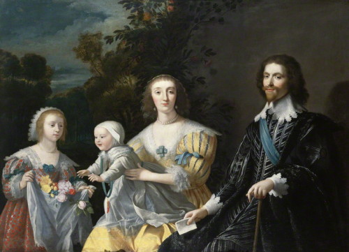 The Duke of Buckingham and his FamilyAfter Gerrit van HonthorstOil on canvas, 1628