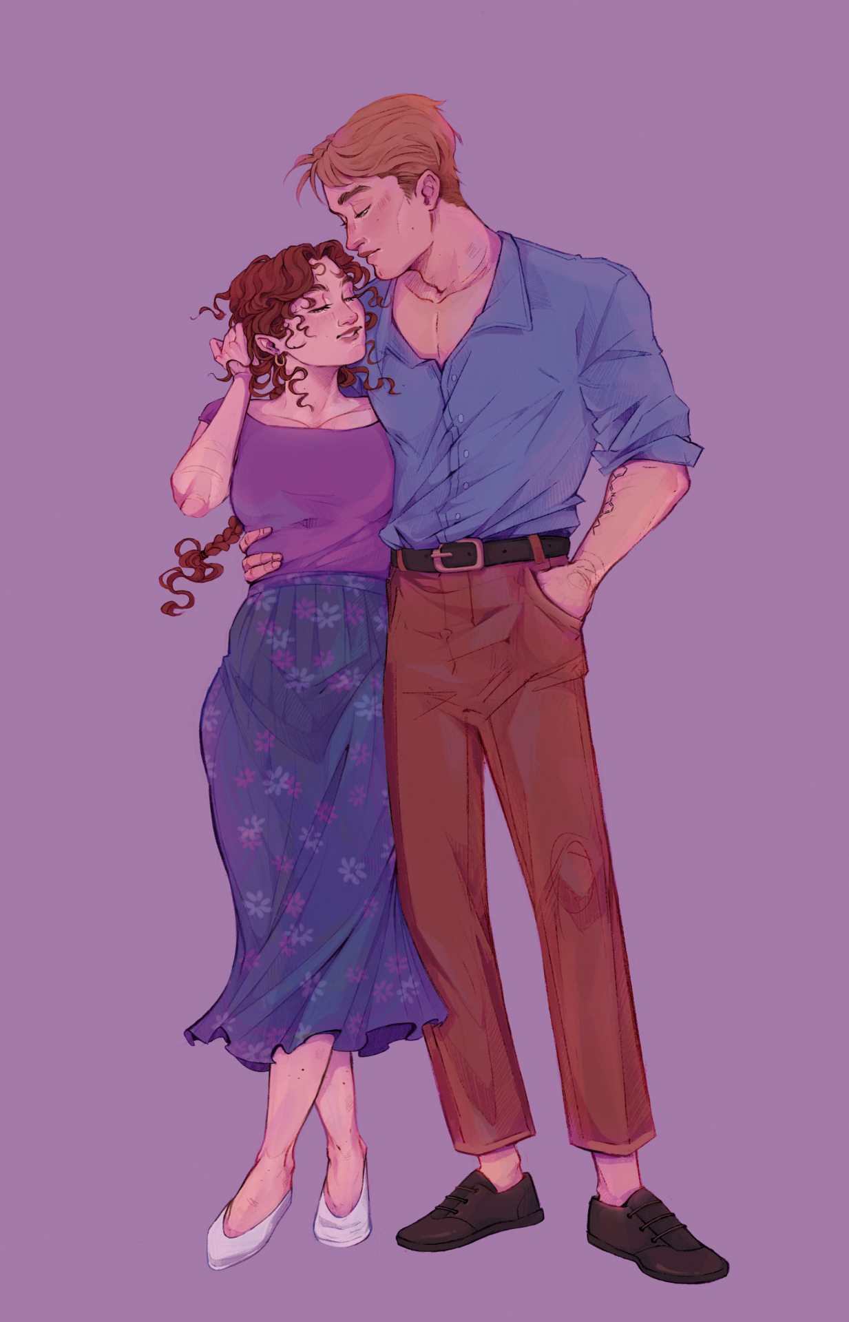 Elsie and Jack from Love, Theoretically by Ali