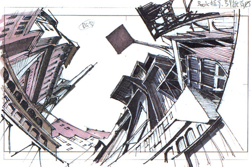 artbooksnat:Background art and architecture in sketched and finished forms by Shichirou Kobayashi (小