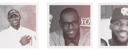 fuckyealebronjames:  LeBron film strip 