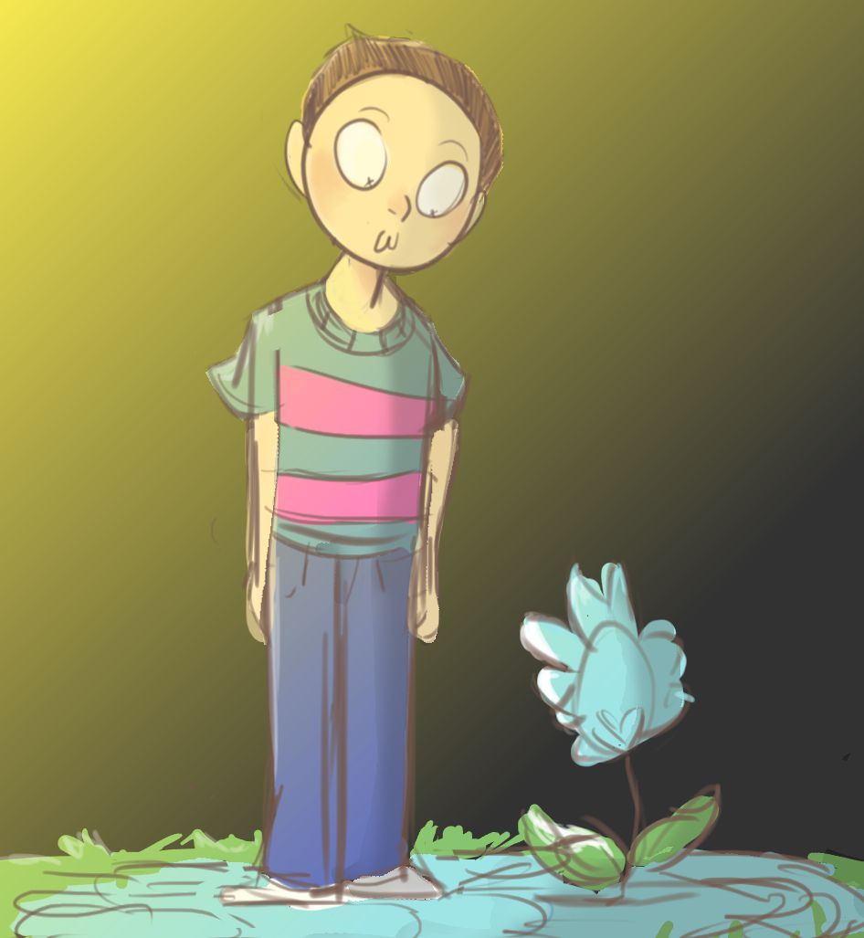 humminsheep:Random AU idea  Heres what rick looks like