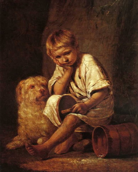 That is, those Fathers Dinner!, 1824, Alexey VenetsianovMedium: oil,canvaswww.wikiart.org/en