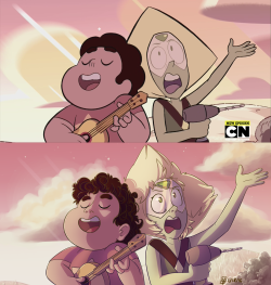 nyatama:  spacechickennerd:  spacechickennerd:  Screenshot redraw from It Could’ve Been Great :^)  Peridot’s singing voice is my motivation for existing  I swear to god how did this get 800 notes  BOB UR FAMOUS   &lt;3