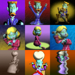 suppermariobroth:All ghost portraits and