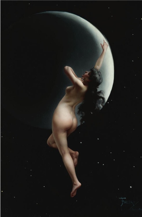 starxgoddess: The Moon Nymph By Luis Ricardo Falero