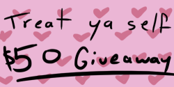 glowdeer:Valentine’s Day GiveawayPrize:One