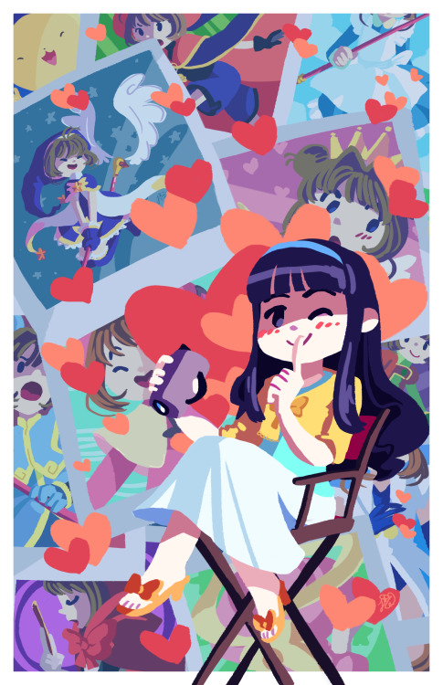 julianachen:Tomoyo!!!My entry for the CLAMP zine, which you can preorder right now!!