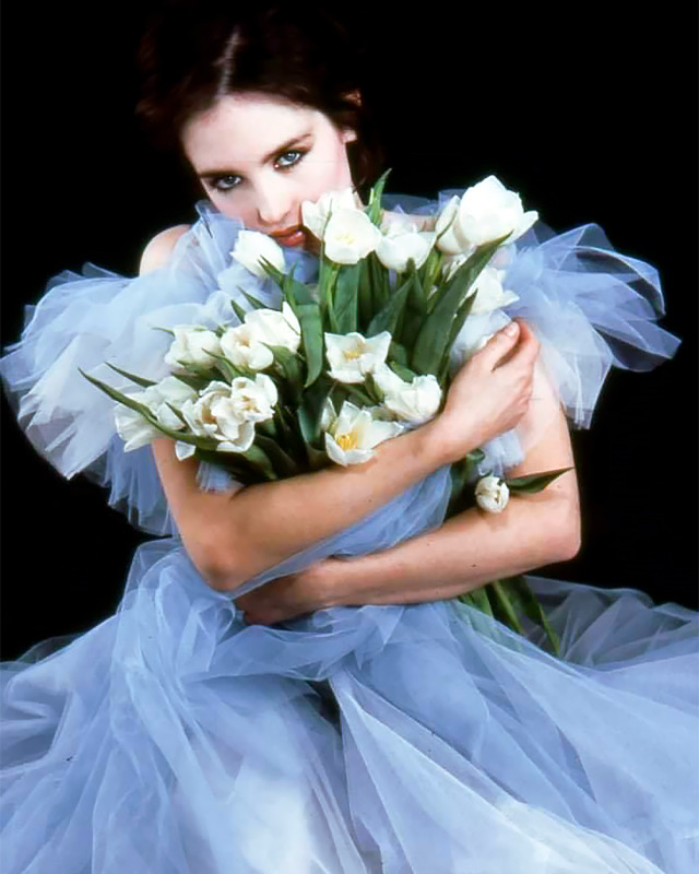 Isabelle Adjani photographed by Marianne Rosenstiehl, 1985.