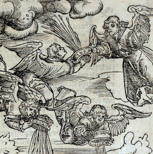 Lucas Cranach the Elder - Woodcut from Luther’s Das Newe Testament Deutzsch, September 1522. Detail.