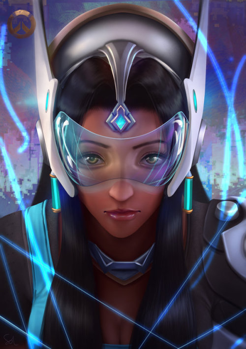 overwatch-fan-art: Overwatch: Symmetra by Raphire