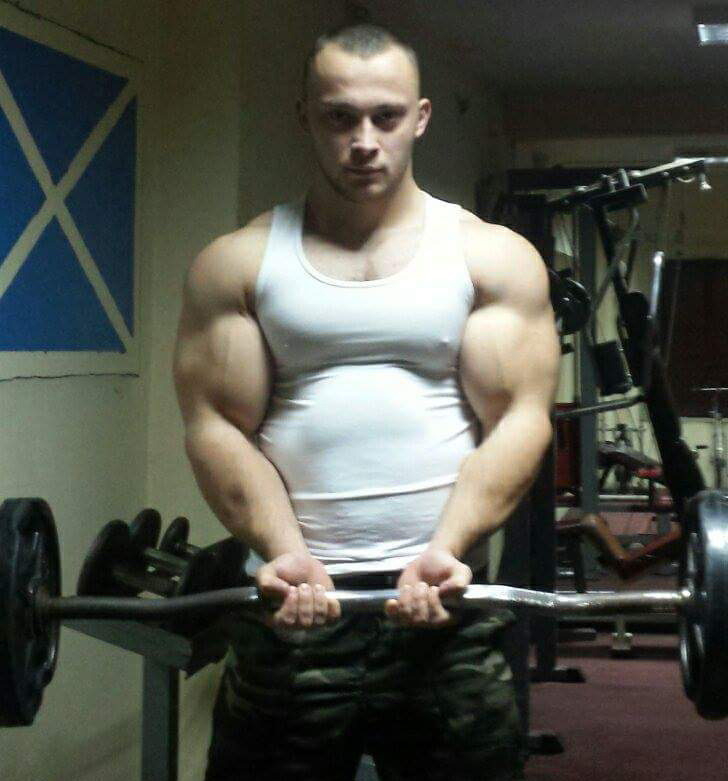 serbian-muscle-men:  Serbian powerlifter Mirko More of his pics here -&gt; https://serbian-muscle-men.tumblr.com/search/mirko