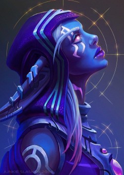 worldofwarcraftart:  Thalyssra by Anastasia Balashova Source: http://ift.tt/2FG2gKF