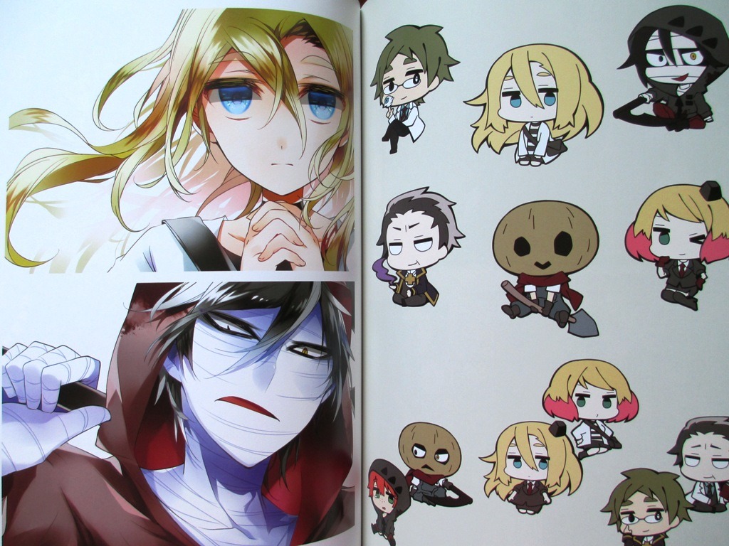 Angels of Death / Satsuriku no Tenshi Video Game Official Art Gallery Book