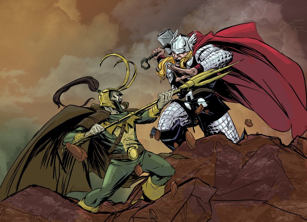 xombiedirge:  Classic Marvel Vs. by Sanford Greene 