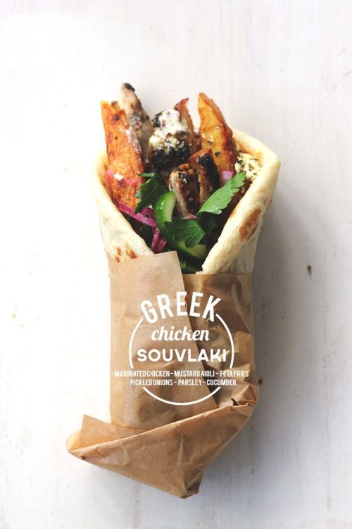 intensefoodcravings:Greek Chicken Souvlaki