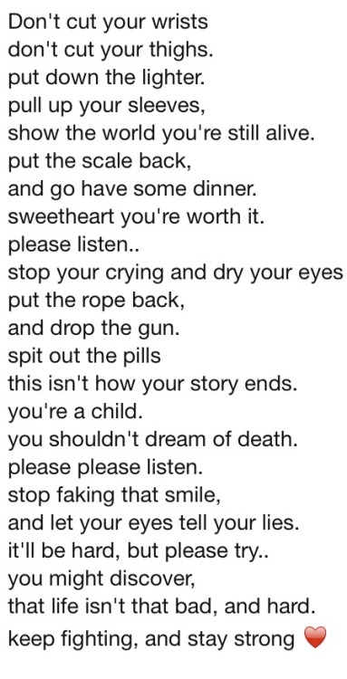 i-make-dirty-words-sound-prettyy:  askmeificair:  beyourselfunlessyoucanbeaunicorn:  I love you <3  i love you so much for this…  ^You can always talk to me if you need to,Just send me an ask or message and I will be here for you 