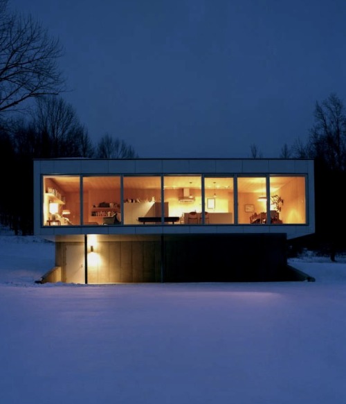 l-archive: Matthew Hranek’s Upstate New York House, Designed by O.L. Kauffman