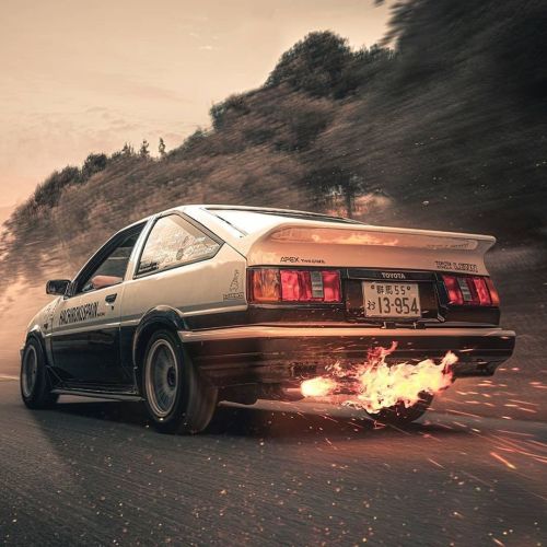 Toyota AE86 @rmmiata @strokerphoto@hachirokuspain ..#toyota #corolla #ae86 #oldjapanesecars #ae86lif