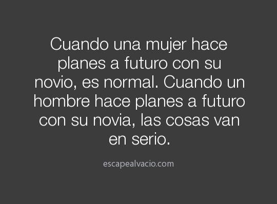 Escape al vací­o