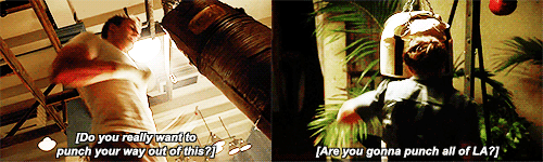 jeaangrey:steggy appreciation week day 5: shared life experience/parallels(If you click on the gifs 