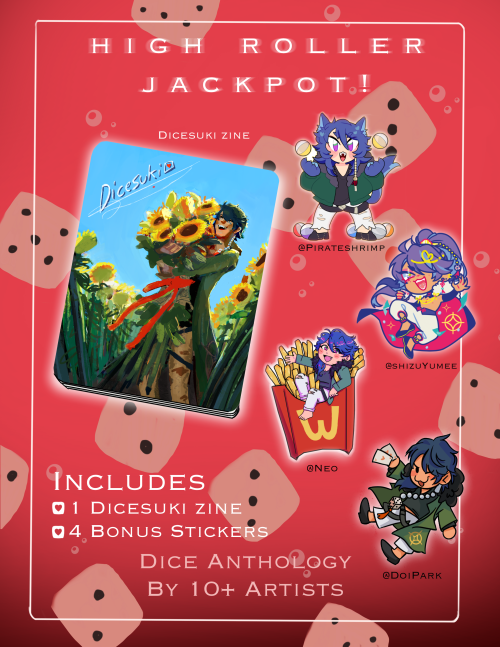 dicesukizine: ♥️ Hello Gamblers! DICESUKI, a Dice Arisugawa Zine Pre-Orders are officially op