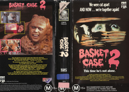 Basket Case 2 (1990, Frank Henenlotter) USADuane and his basket-bound mutant brother are taken in by